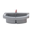 Eat-In Brute Maid Caddy 16X9X5 Holds Cleaing Supplies- Gray EA2106020